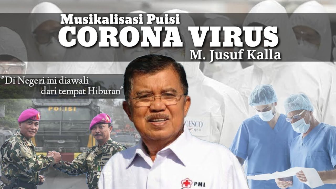 Corona Virus - M. Jusuf Kalla | Musikalisasi Katadary Official #SamaSaya