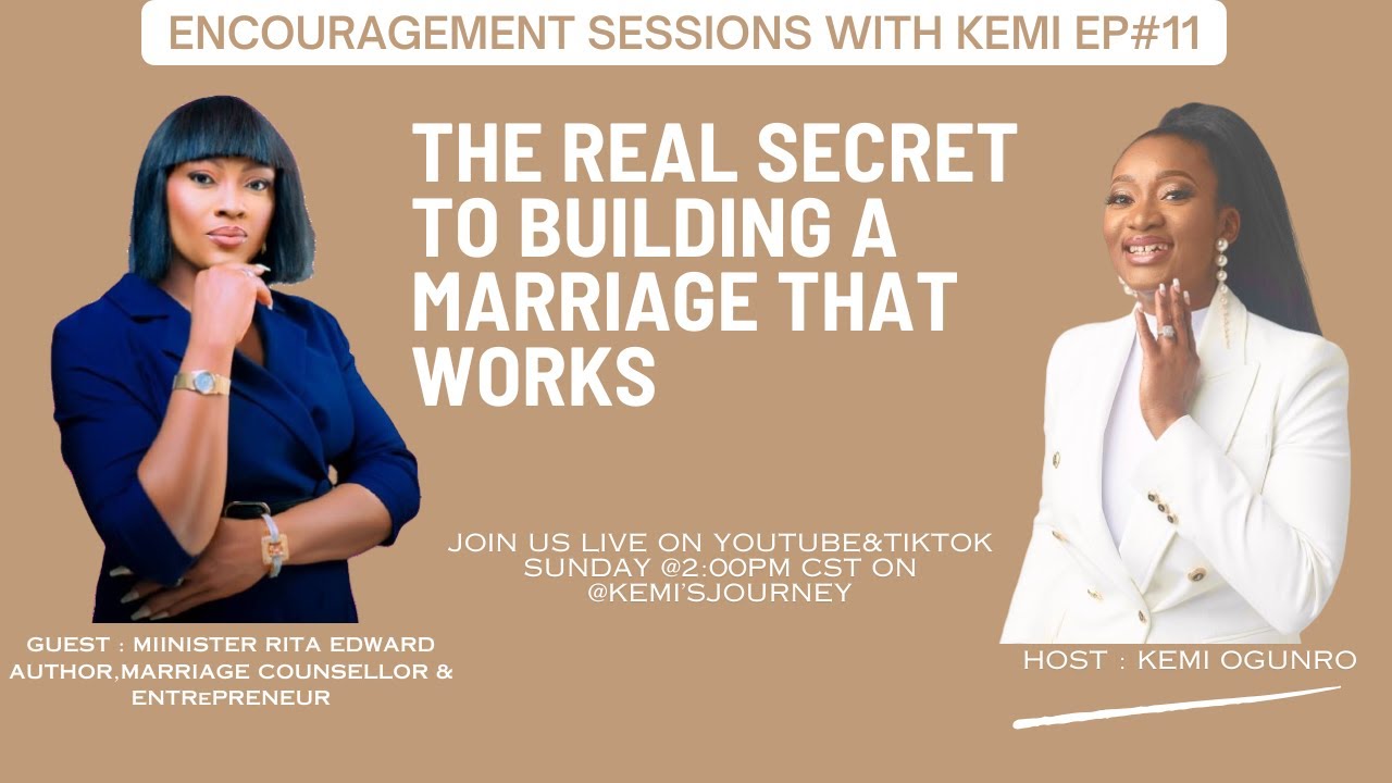 How to build a marriage that works |How to have the marriage of your dreams with @ritaedward
