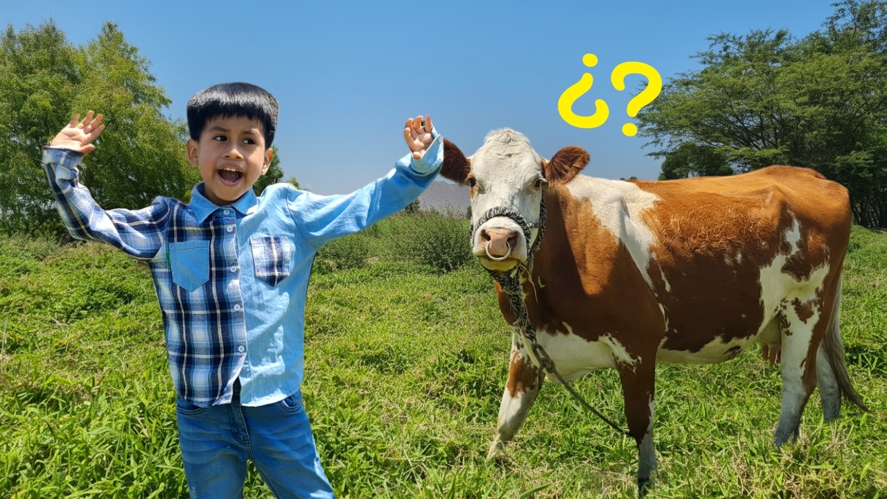 ¡Por Fin voy a la GRANJA a Conocer los ANIMALES! 🐮🐑