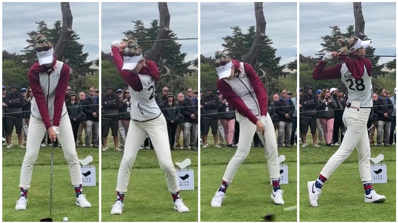 Nelly Korda Driver Swing Slowmotion & Sequence 5/5/2023