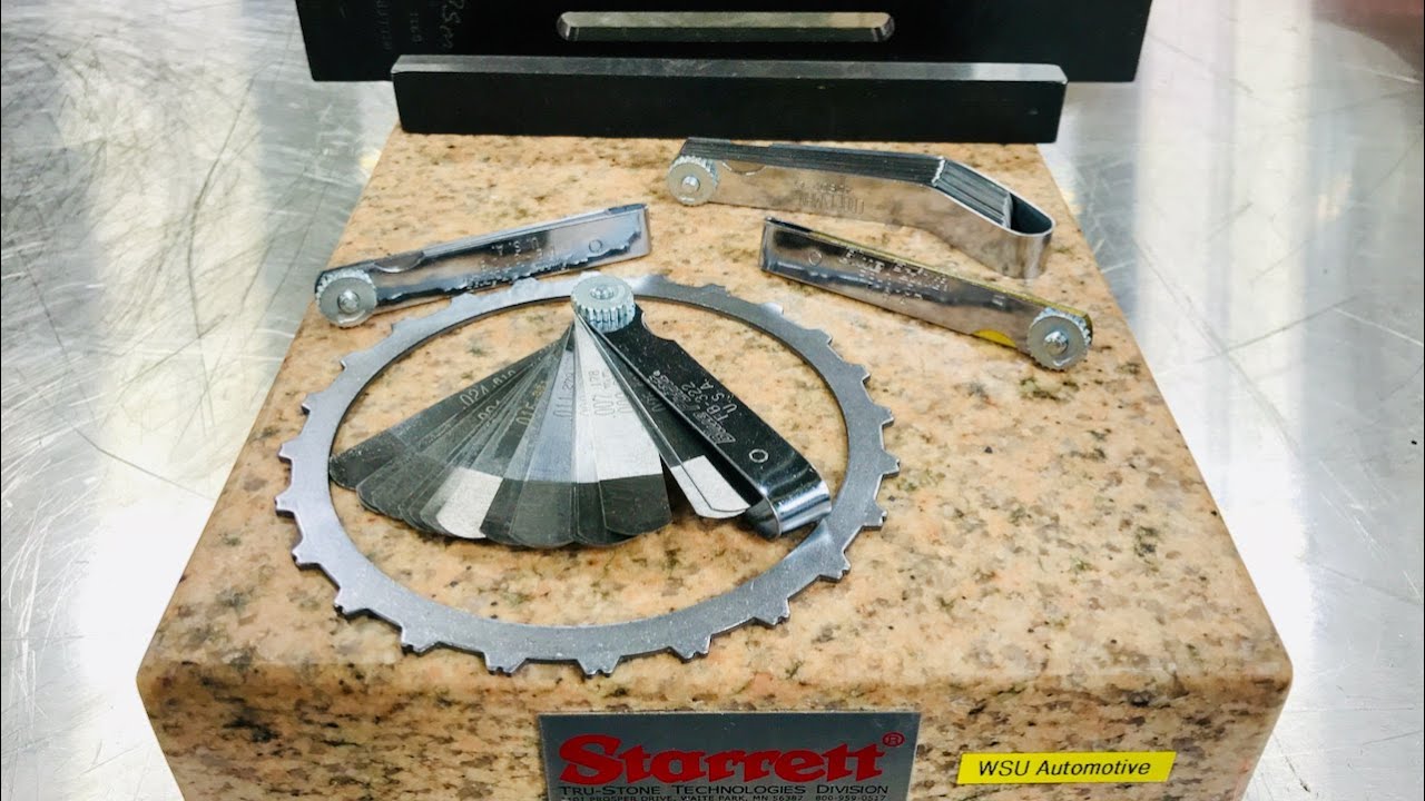 How to use Feeler Gauges and Straight Edges