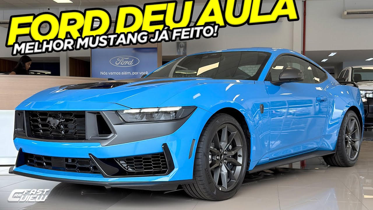 NOVO FORD MUSTANG DARK HORSE 2025 AGORA +POTENTE E ABSURDO COM 507 CV TOTALMENTE PREPARADO PRA PISTA