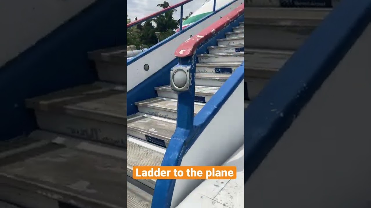 Ladder to the plane