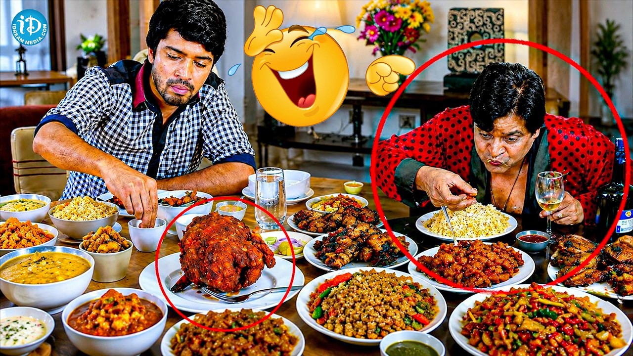 Allari Naresh & Ali Hilarious Food Comedy🤣| Must Watch | iDream