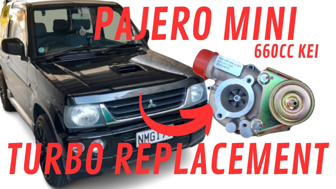 MITSUBISHI PAJERO MINI - Turbo Replacement Quick Guide