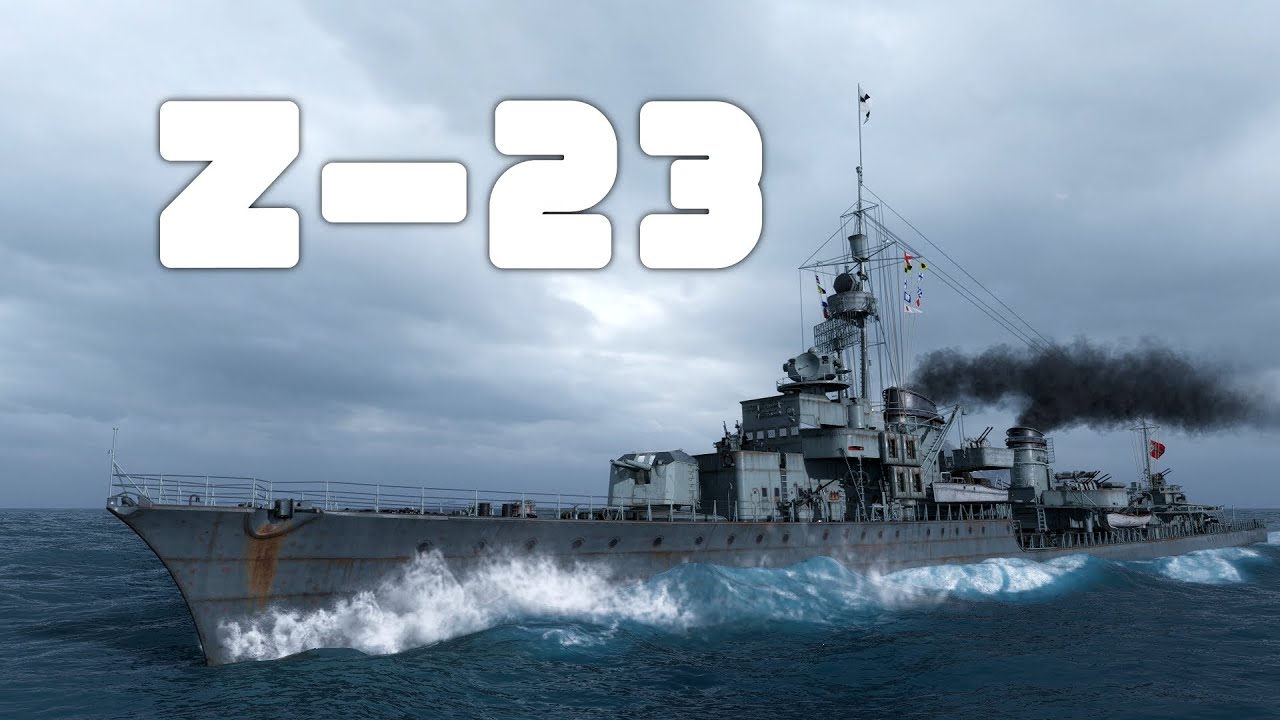 World of WarShips Z-23 - 4 Kills 131K Damage