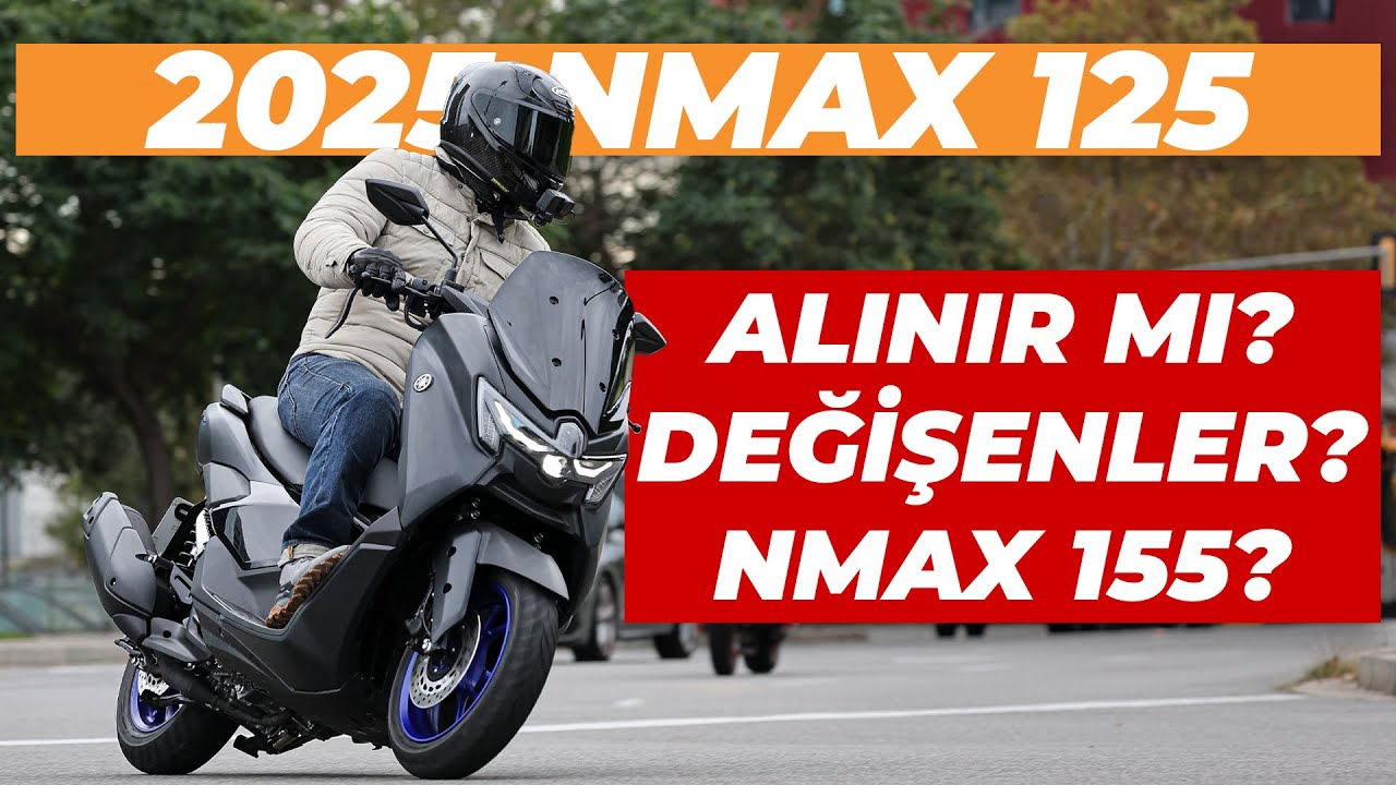 Yeni Yamaha NMAX 125 İnceleme | Barcelona'da Sürdük!