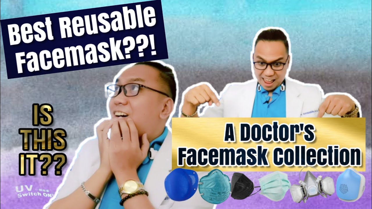 The BEST Reusable Facemask so far  |   A Cosmetic Surgeon's Opinion   |    facemask collection