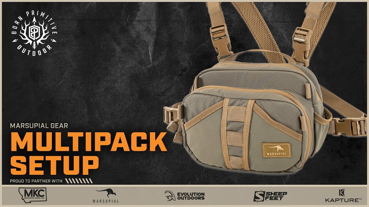 Multipack Kit Setup | Born Primitive Academy | Marsupial Gear | Aron Snyder Gear Review