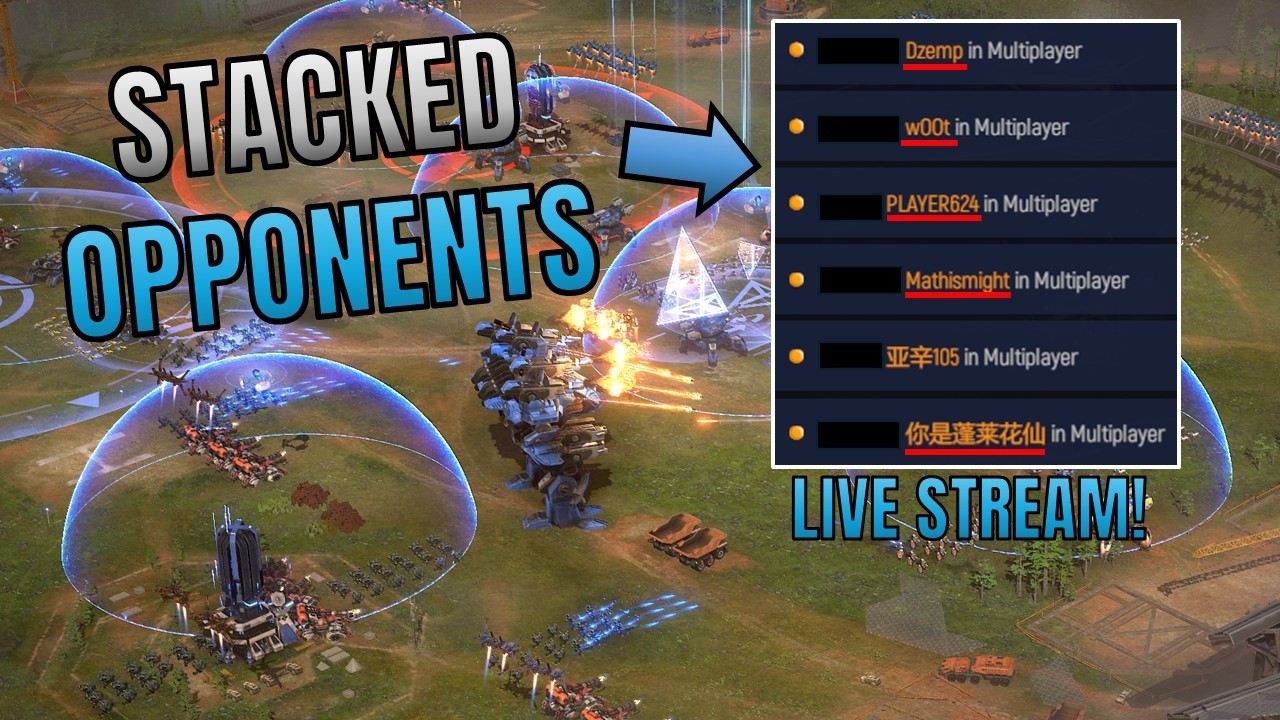 Facing the BEST players on stream | Mechabellum Live