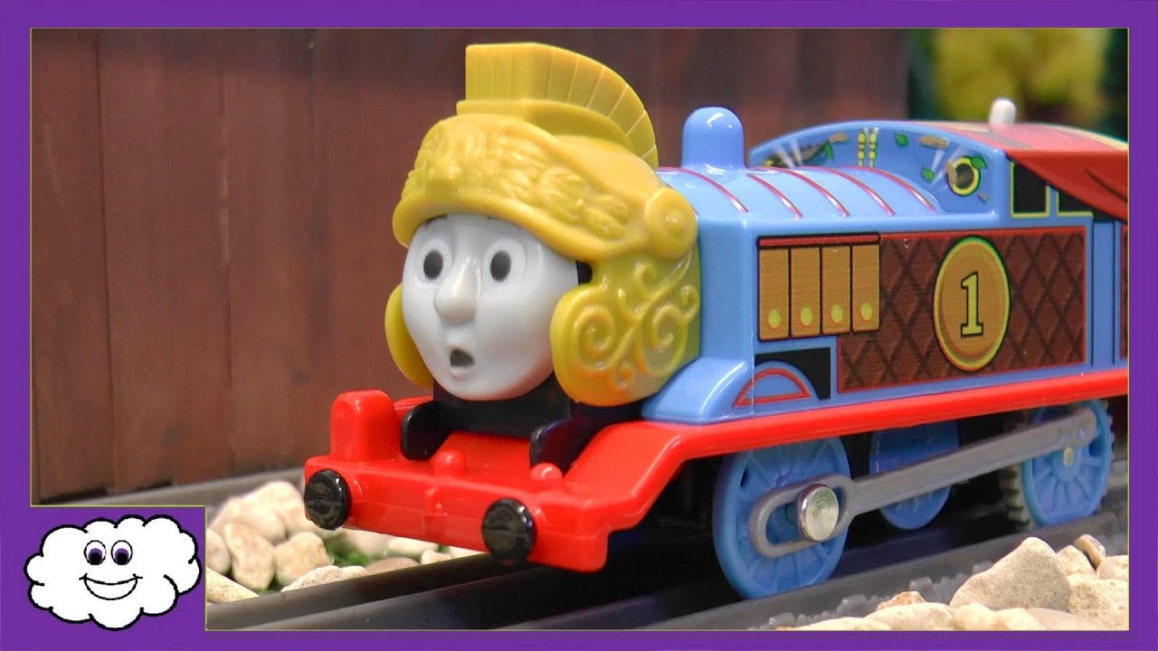 Toy Trains Up Close with Thomas & Friends Digs and Discoveries Roman Thomas Trackmaster