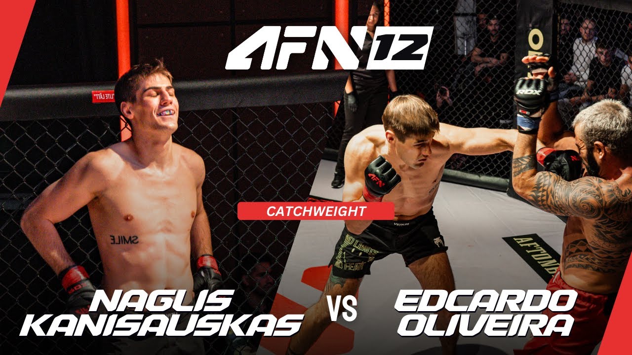 AFN 12   Naglis Kani&scaron;auskas vs Edcardo Oliveira   Full fight