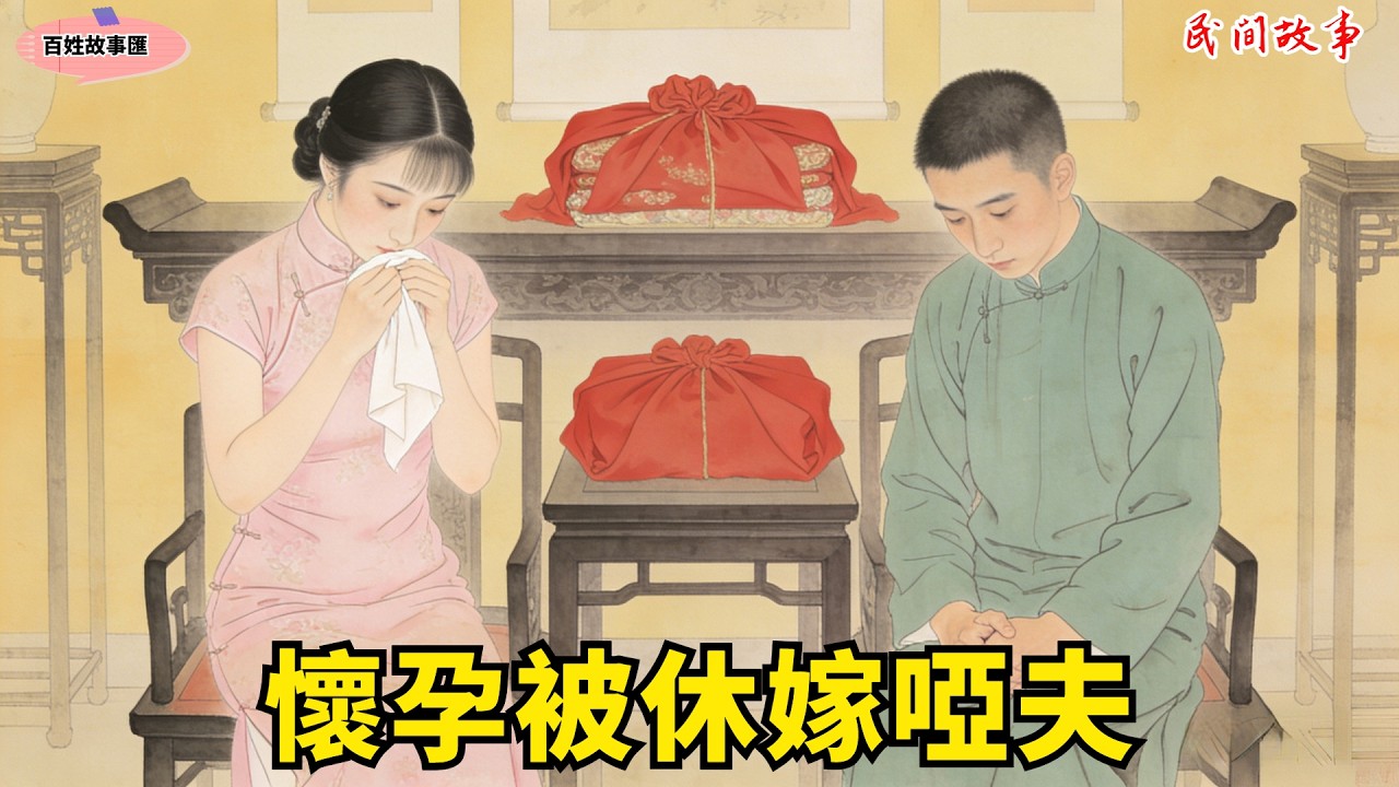 我被休那晚大雪封山腹中胎動被侯府夫人人救下：指給我啞巴三子，新婚夜我挺著孕肚，割開他舌底毒脈，次月他在耳邊廝磨低喚：娘子我疼#故事頻道 #民間故事#有聲書 #睡前故事#中國文化#故事分享