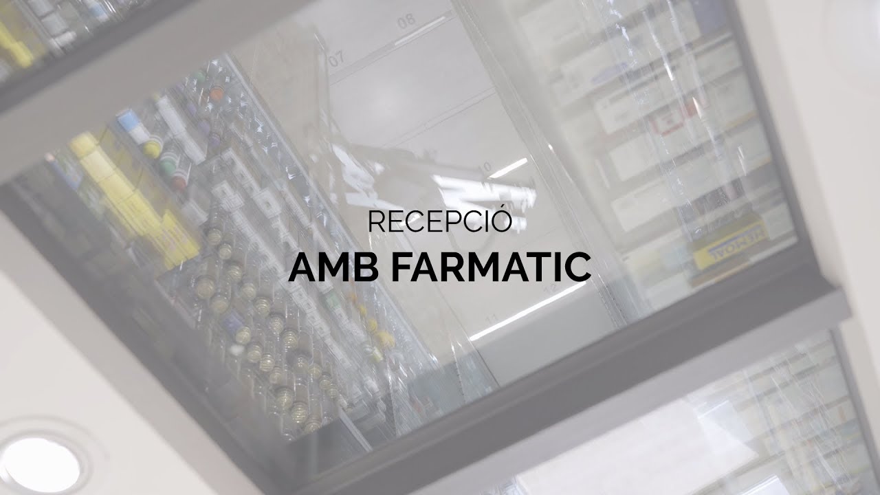 Recepció de medicaments amb Farmatic