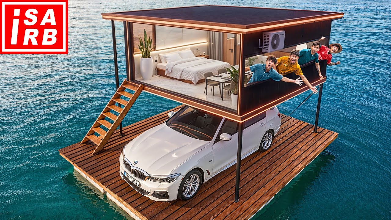 BUAT RUMAH 2 TINGKAT ATAS LAUT! - Part 3