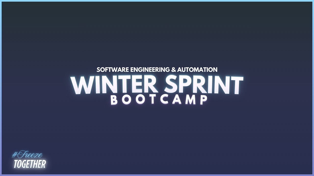 Winter Sprint Bootcamp | Day 2