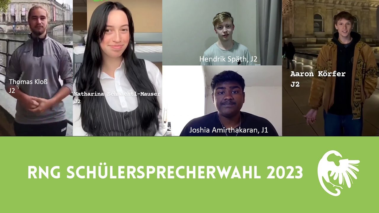 Unsere Kandidaten zur Schülersprecher*innen-Wahl 2023