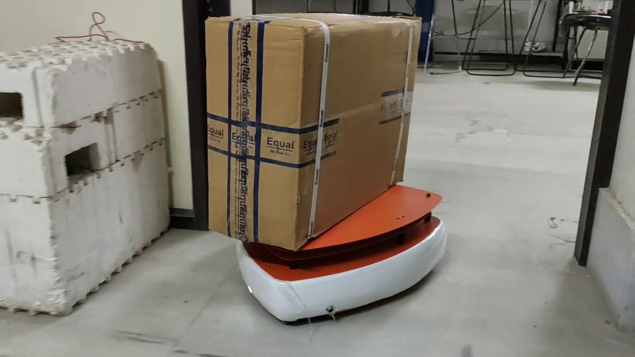 Xena 0.2 Light Duty AGV Robot by Club First #makeinindia #clubfirst #industry4.0