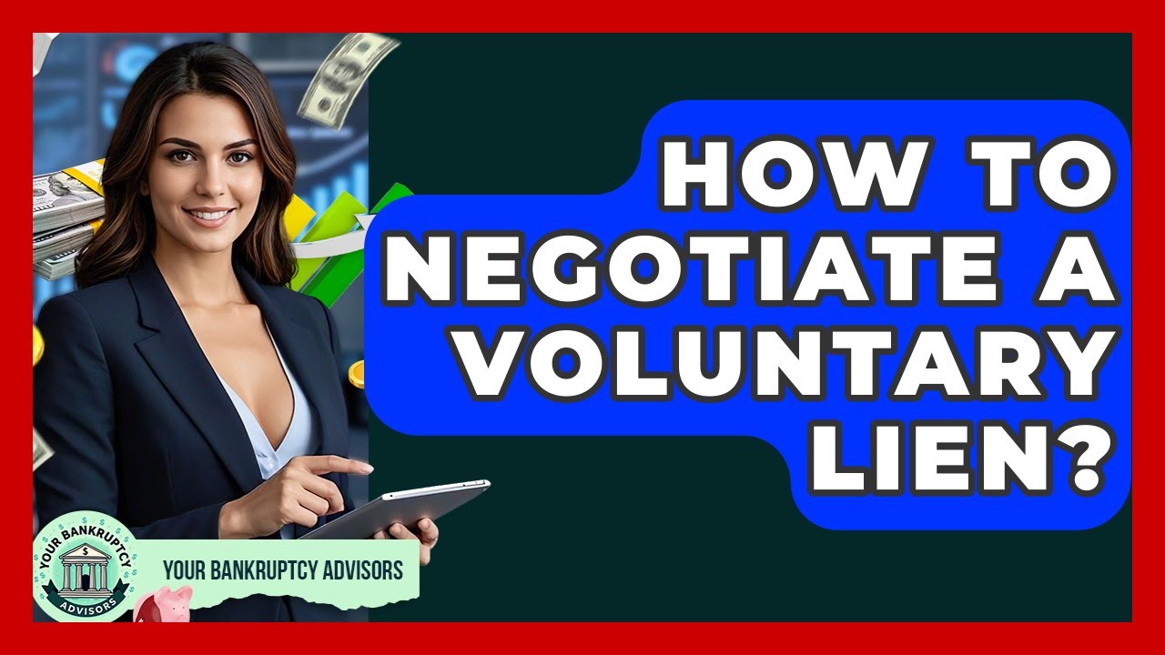 How To Negotiate A Voluntary Lien? - Your Bankruptcy Advisors
