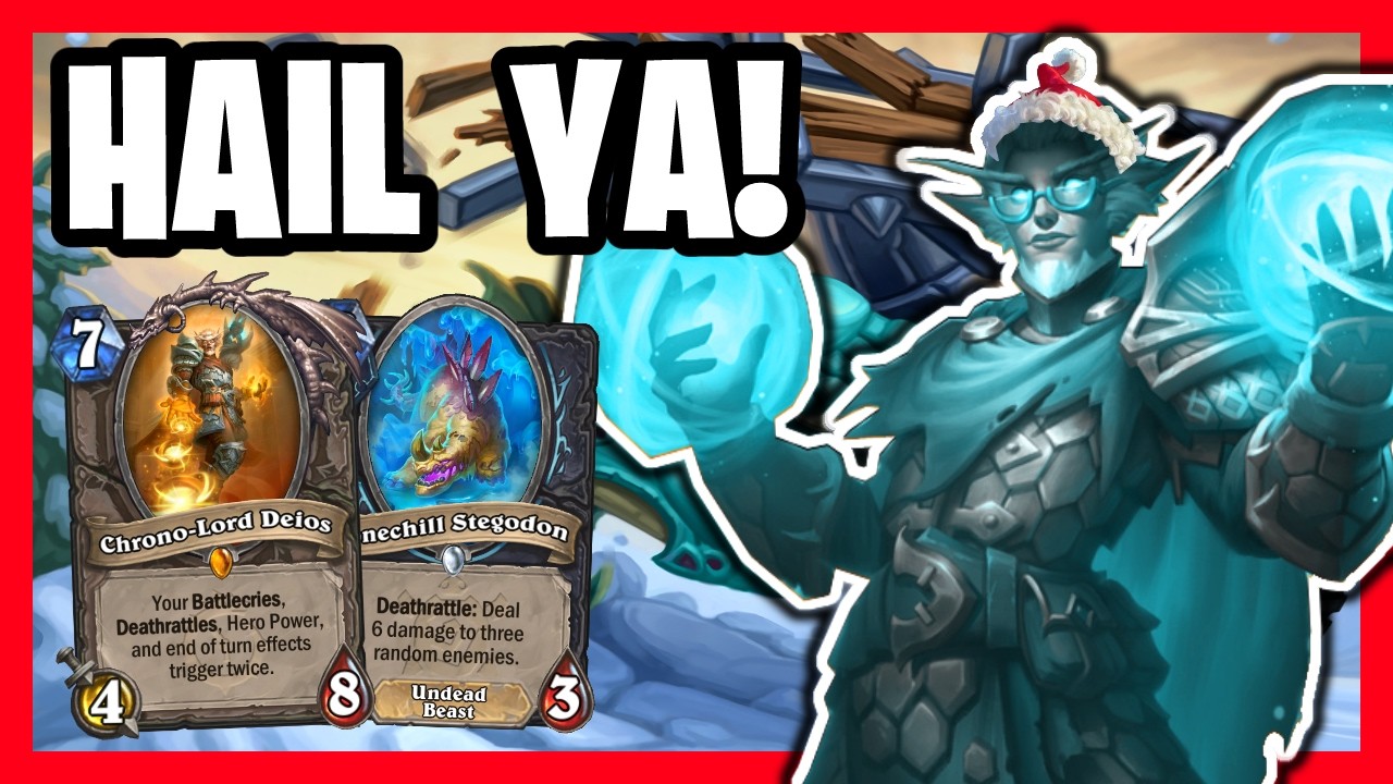 Deios Frost DK is BRRRILENT! Across the Timeways Hearthstone Death Knight Deck