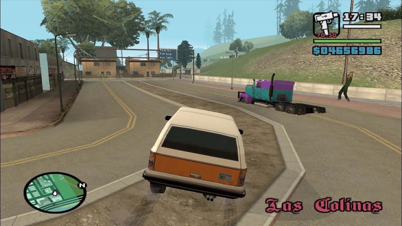 Rainbomizer - GTA San Andreas - End of the Line - Riots mission 3 - part 3 only