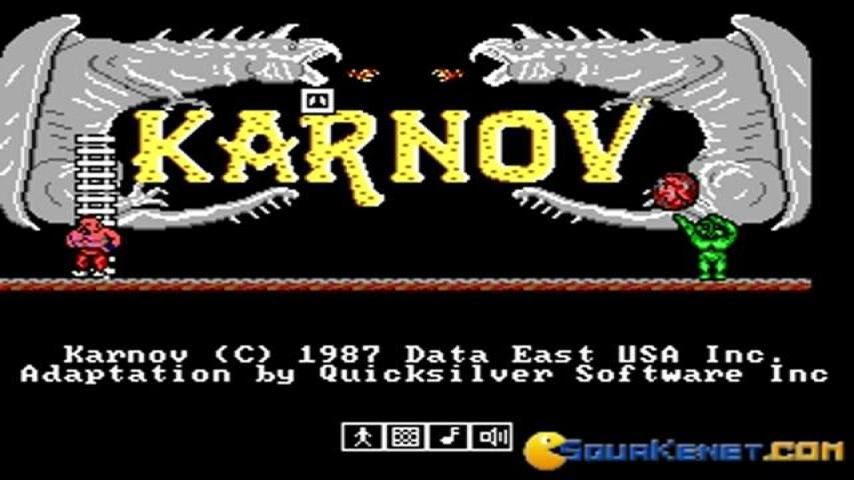 Karnov gameplay (PC Game, 1987)