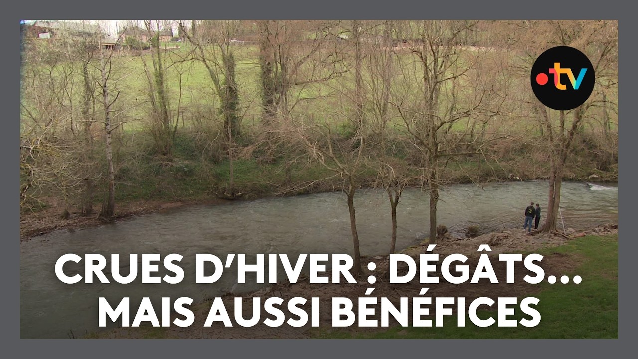 Les crues ont eu des conséquences bénéfiques sur les cours d'eau et les poissons en Aveyron