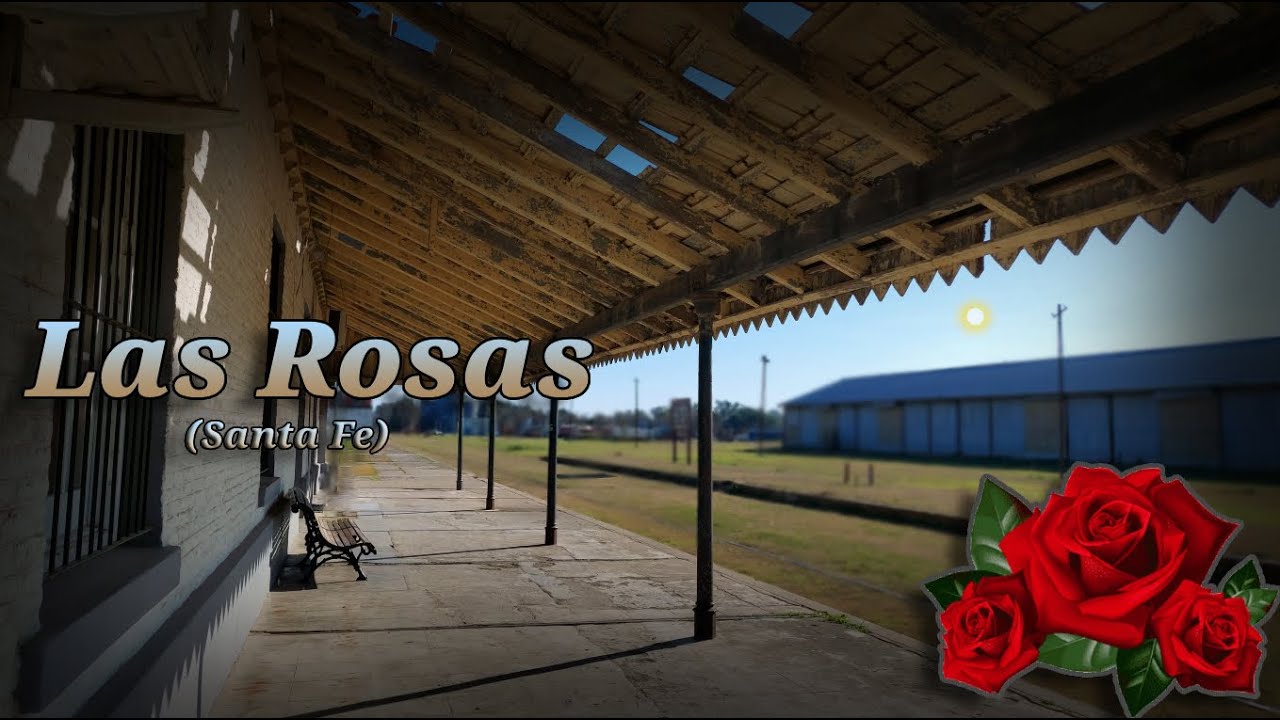 Esta Localidad estaba SEPARADA por una CALLE Rural, La Rosas (Sta.Fe)