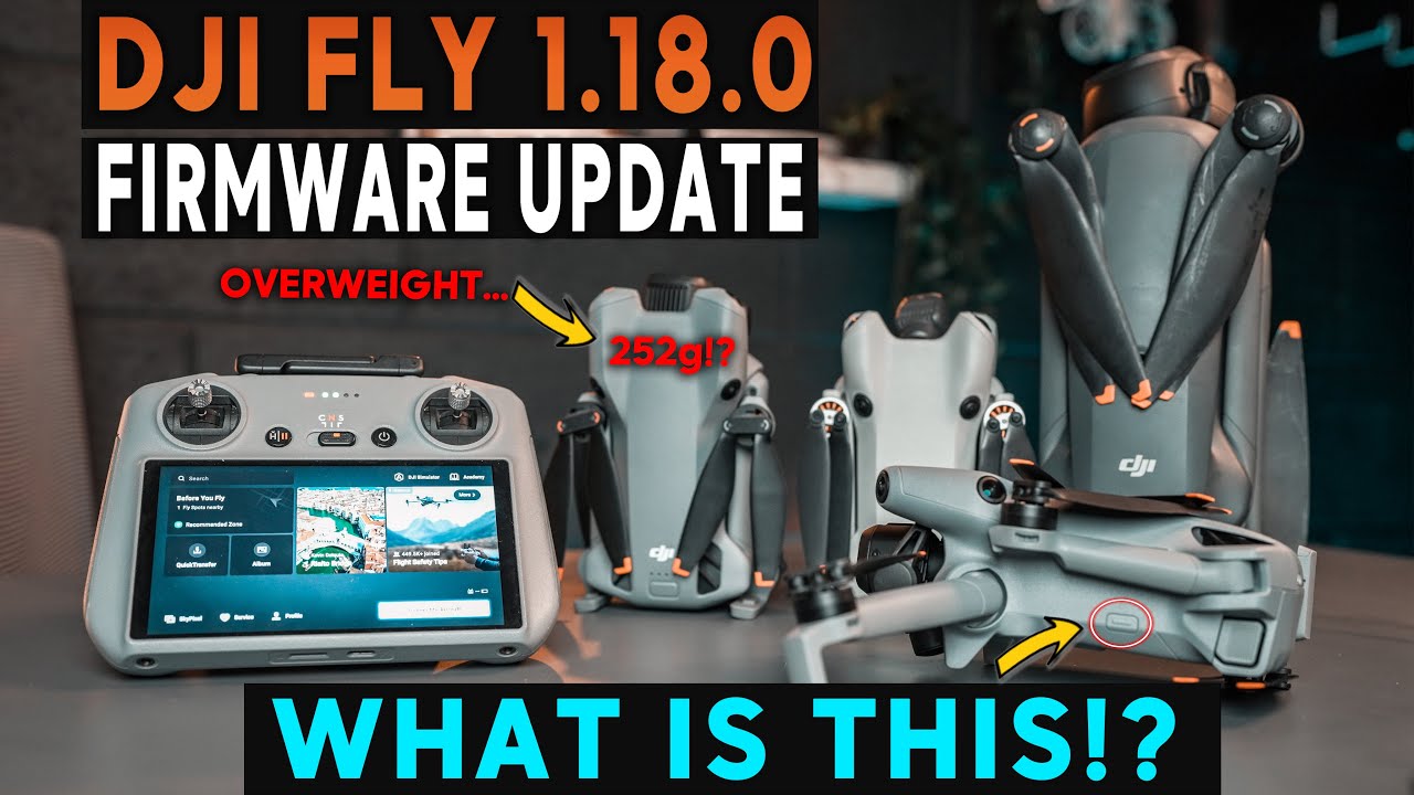 DJI Mini 5 Pro: НОВОЕ ОБНОВЛЕНИЕ 1.18.0! РАСКРЫТЫ ТАЙНАЯ КНОПКА И ВЕС!