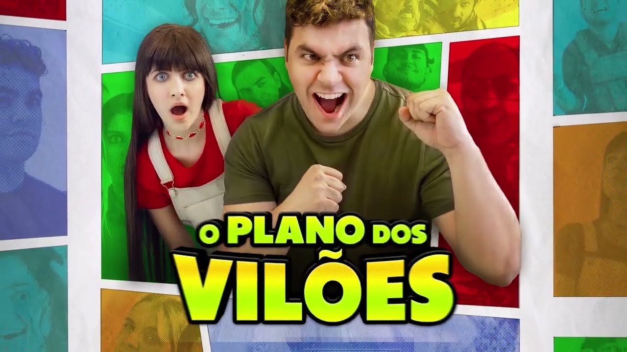 RA&Iacute;SSA CAI NA PISCINA NO NOVO FILME DO LUCCAS NETO (O PLANO DOS VIL&Otilde;ES)