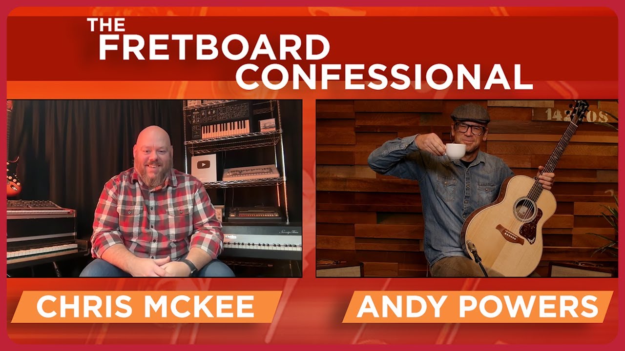 Fretboard Confessional Podcast S2 E7 Andy Powers Discusses the Gold Label Collection