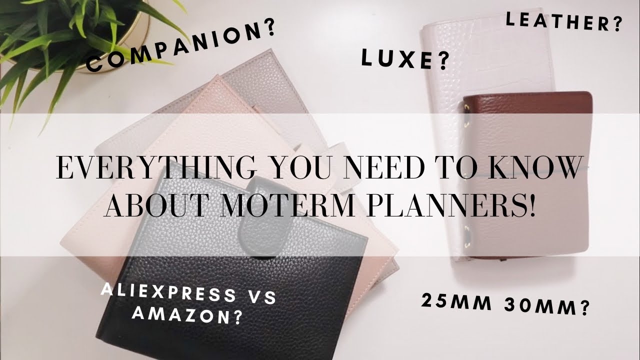 Планировщик Moterm | ВСЁ, что вам нужно знать! Regular, Luxe, Versa, Companion, Simple и т. д.