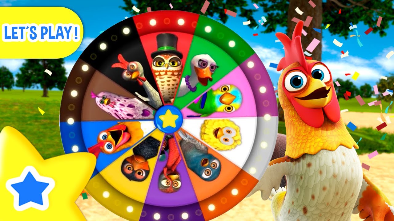 Wheel of Fortune 🎡Learn the birds | Let’s Play | Zenon The Farmer