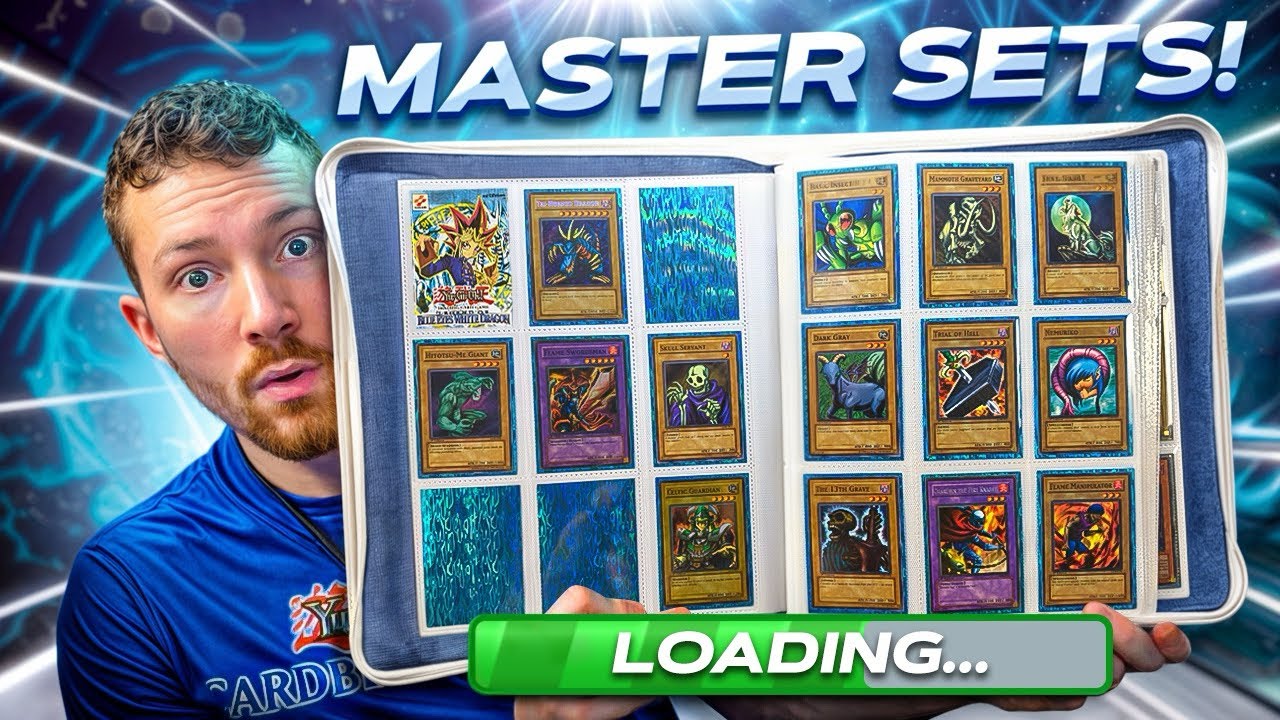 INSANE Vintage Yugioh 1st Edition Master Set Binder Collection Progress! (LOB-EXVC)