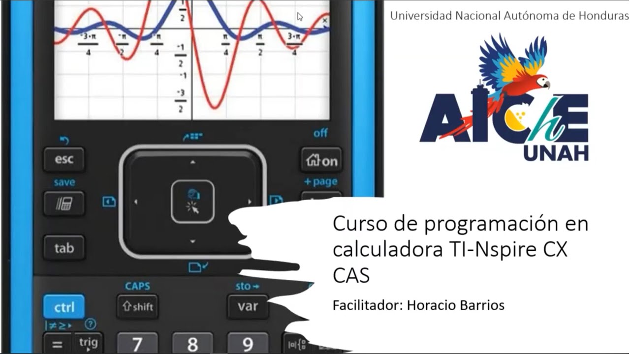 Sesión 1 Curso de utilización de la calculadora TI Nspire CX CAS