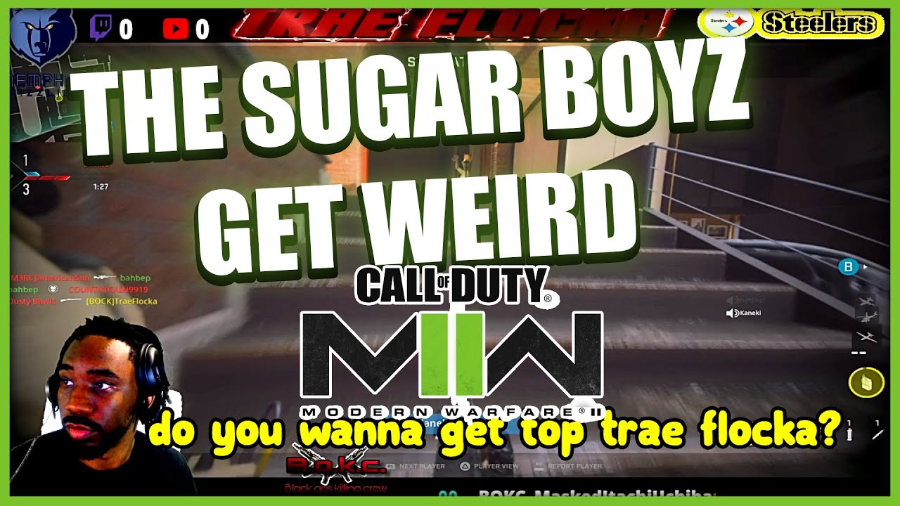 Уморительные аргументы! COD MODERN WARFARE II: Флока и Конвей против Sugar Boyz на S & D #BOKC #G...