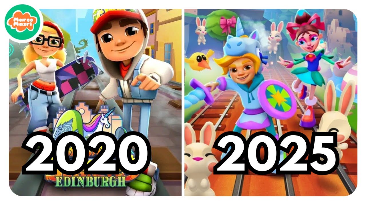 Evolution of EDINBURGH Map in Subway Surfers | 2020 - 2025