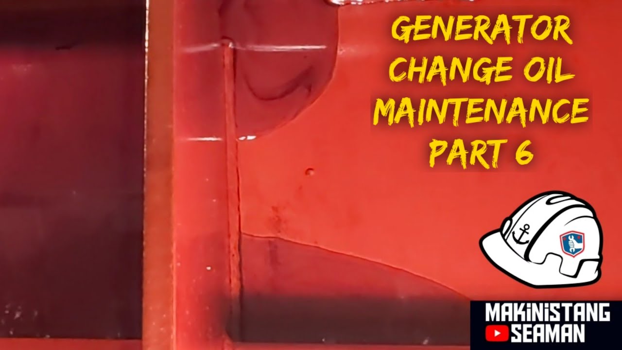 how to change oil generator yanmar