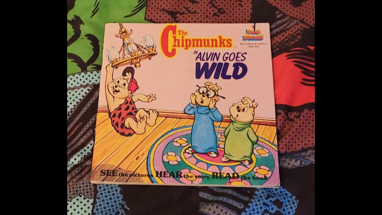 episode 102 the chipmunks in Alvin goes wild 1985 book on record