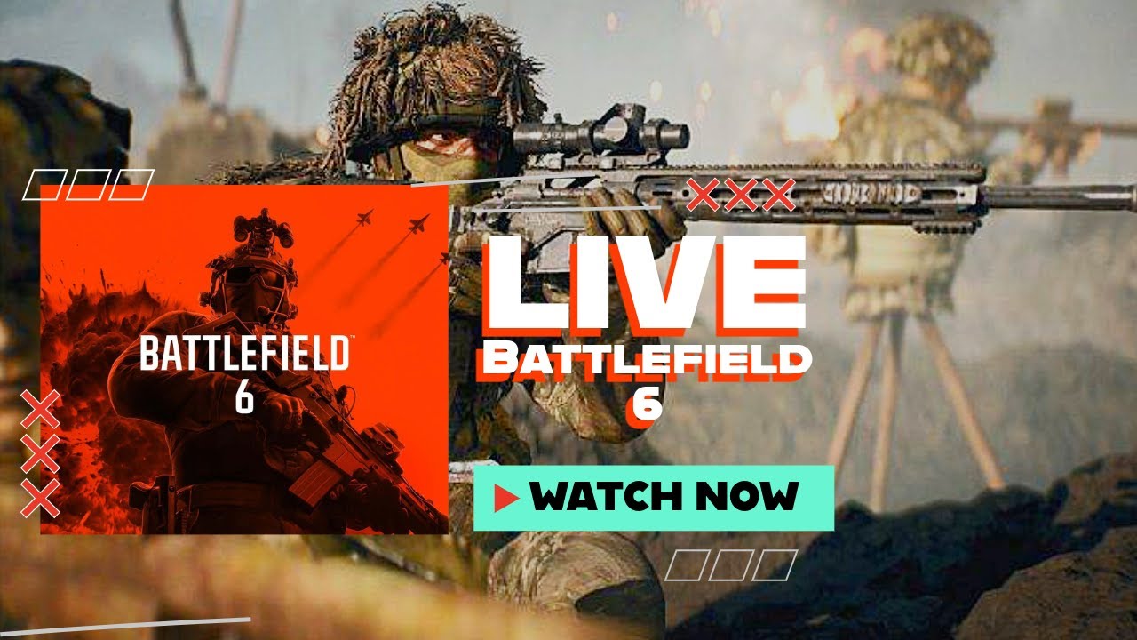 Battlefield 6 Live | Day 5.5 Gameplay 🔥 Second Session of the Day