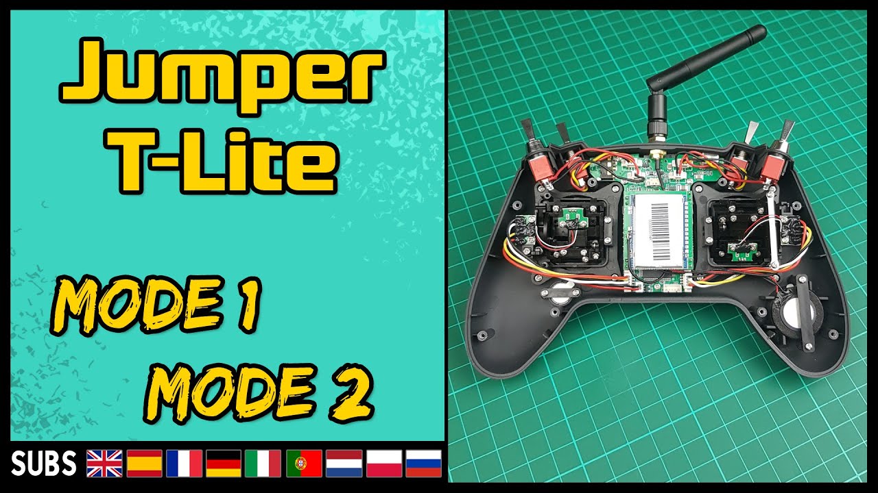 Jumper T-Lite - Mode 1 & Mode 2 Setup