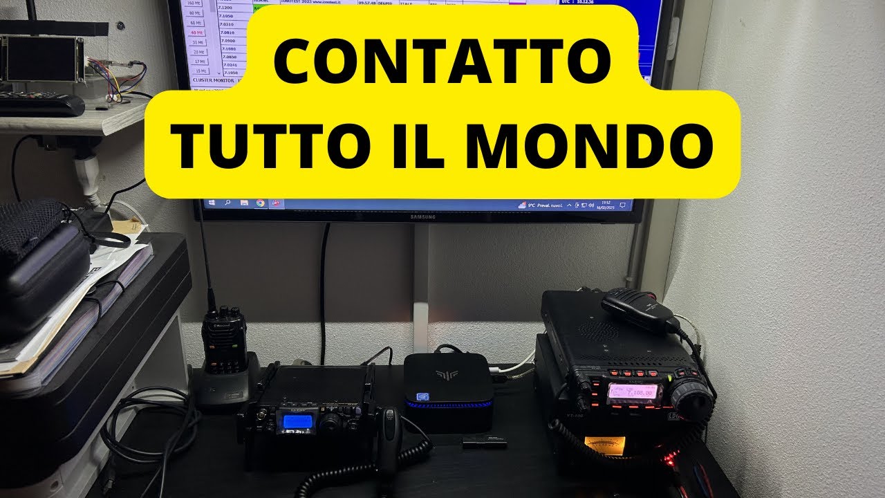 LA MIA STAZIONE RADIOAMATORIALE
