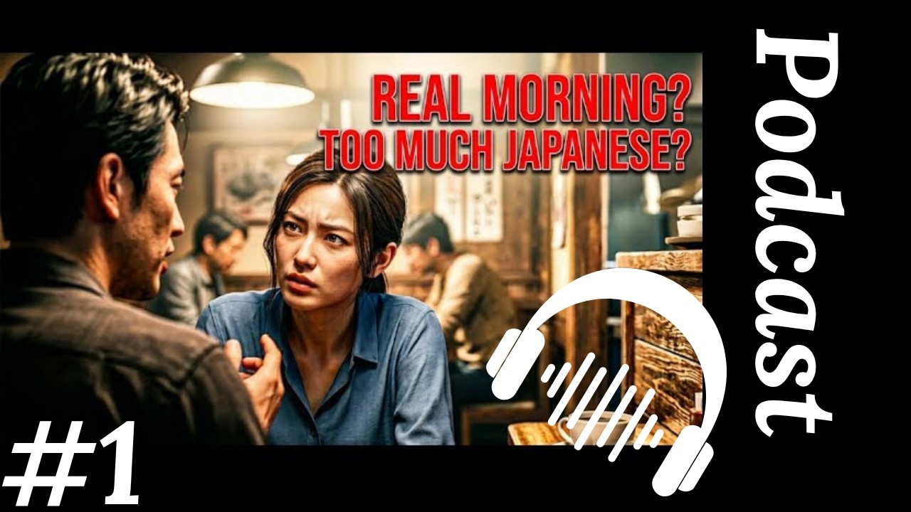 静かな朝のモーニングポッドキャスト ｜やさしい日本語 N5｜Japanese Morning Podcast