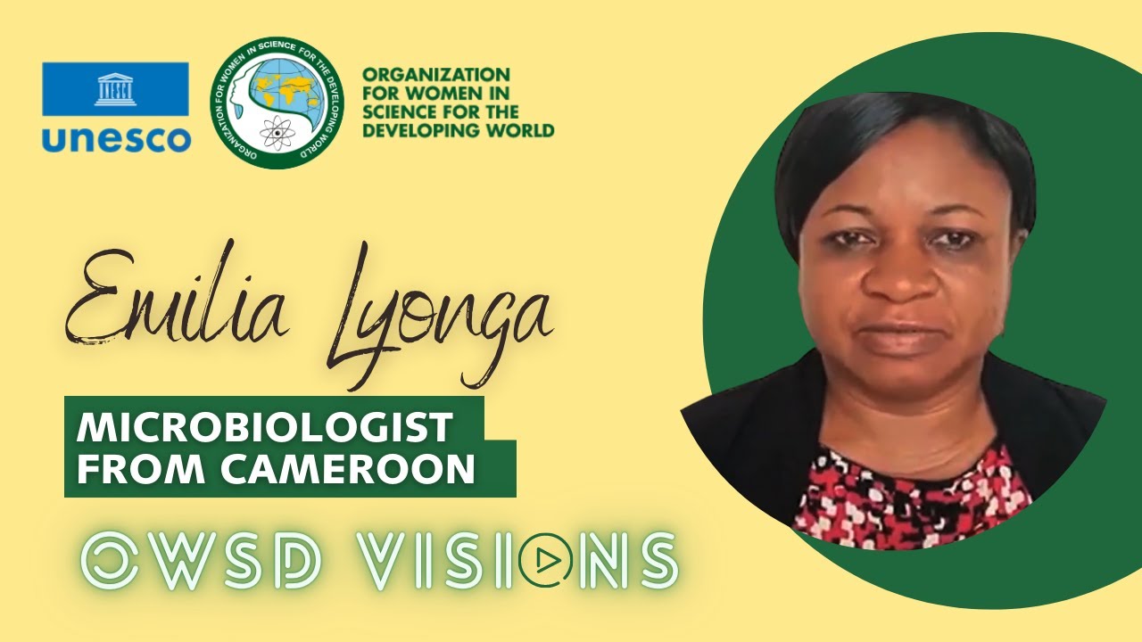 Emilia Lyonga: microbiologist from Cameroon - OWSD Visions (2021)