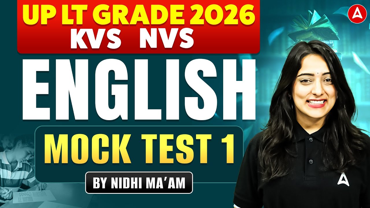 UP LT Grade/KVS/NVS English Classes | LT Grade English Mock Test | KVS NVS English Practice Set