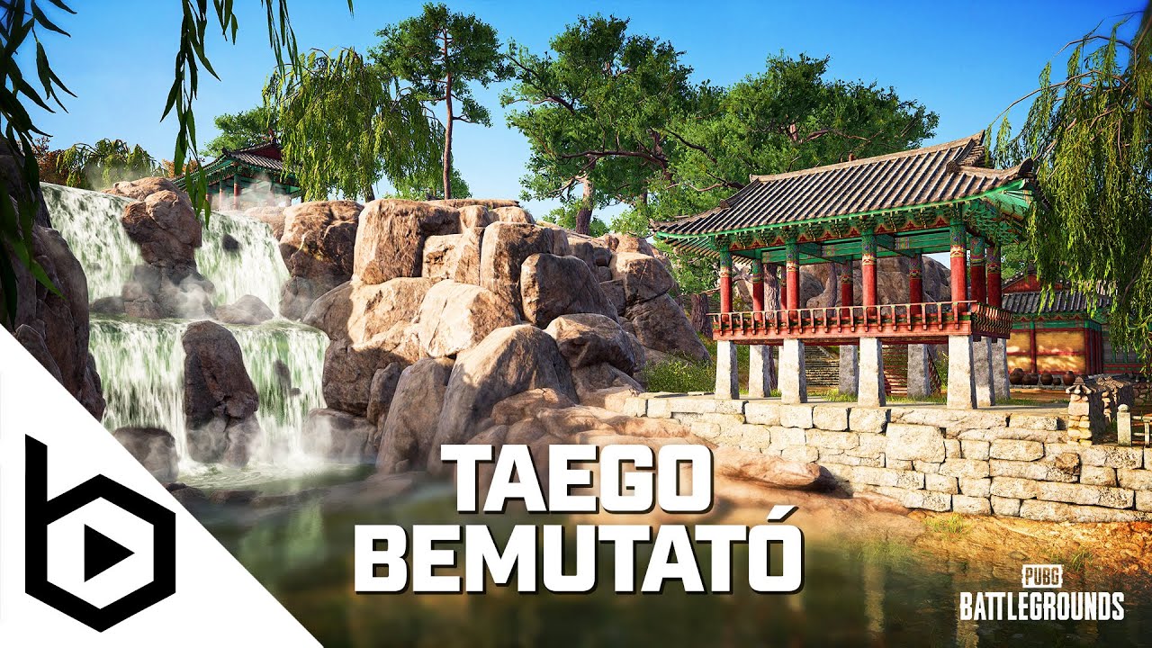 ⛩️ TAEGO ⛩️ ÚJ 8x8-AS PUBG PÁLYA BEMUTATÓ