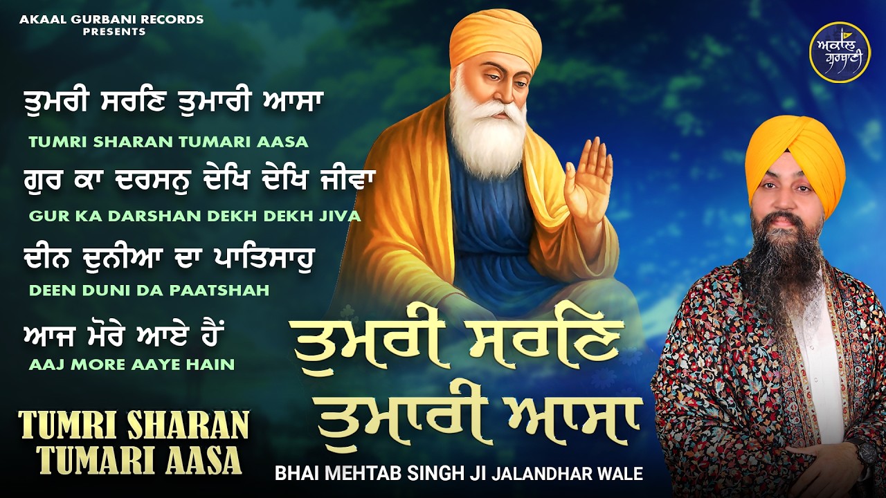 Tumri Sharan Tumari Aasa - Bhai Mehtab Singh Ji Jalandhar Wale   #gurbanikirtan #nonstopgurbani