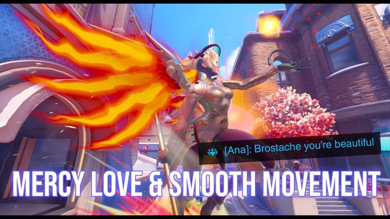 When Your Team Appreciates Mercy 💖 ✦ Overwatch Competitive ✦ Diamond Mercy Gameplay