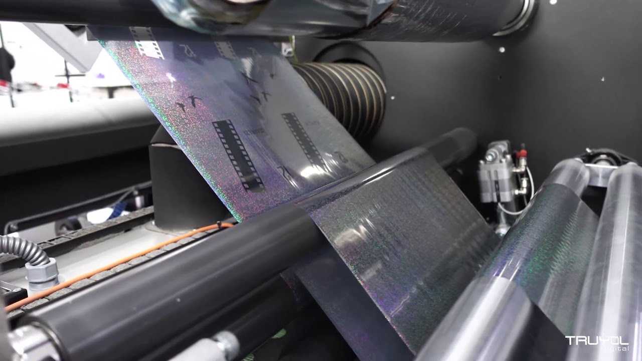 Impresión con ESTAMPADO HOLOGRÁFICO