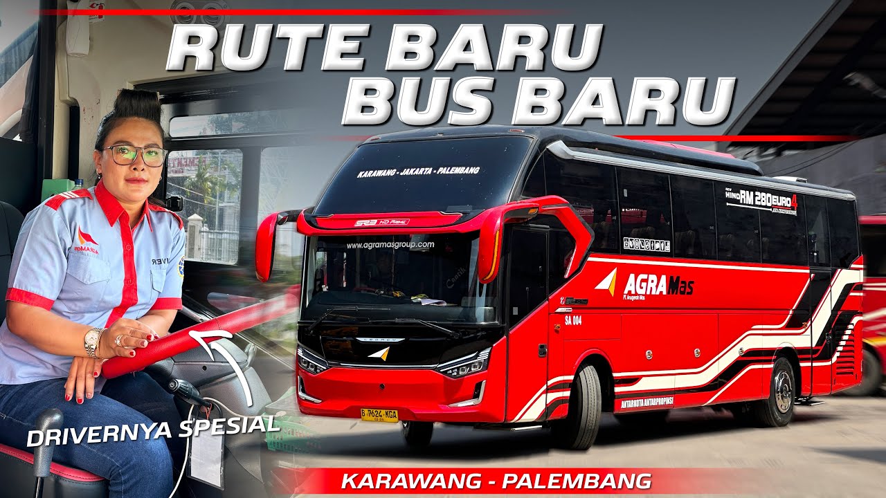 INI DIA YANG DITUNGGU-TUNGGU, AKHIRNYA JALAN JUGA‼️Trip Karawang - Palembang with Agra Mas
